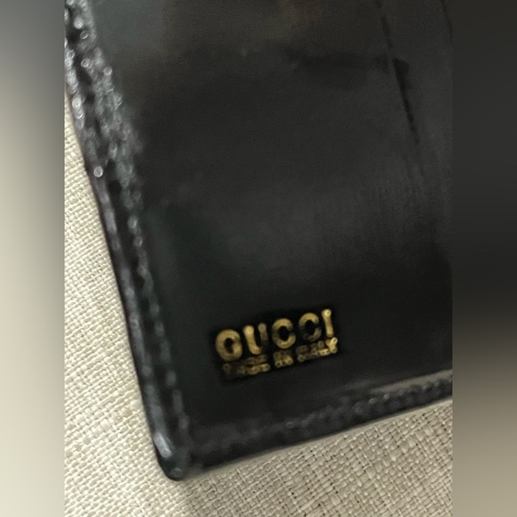 GUCCI GG Marmont Leather Bifold Compact Wallet Vintage - Picture 8 of 15